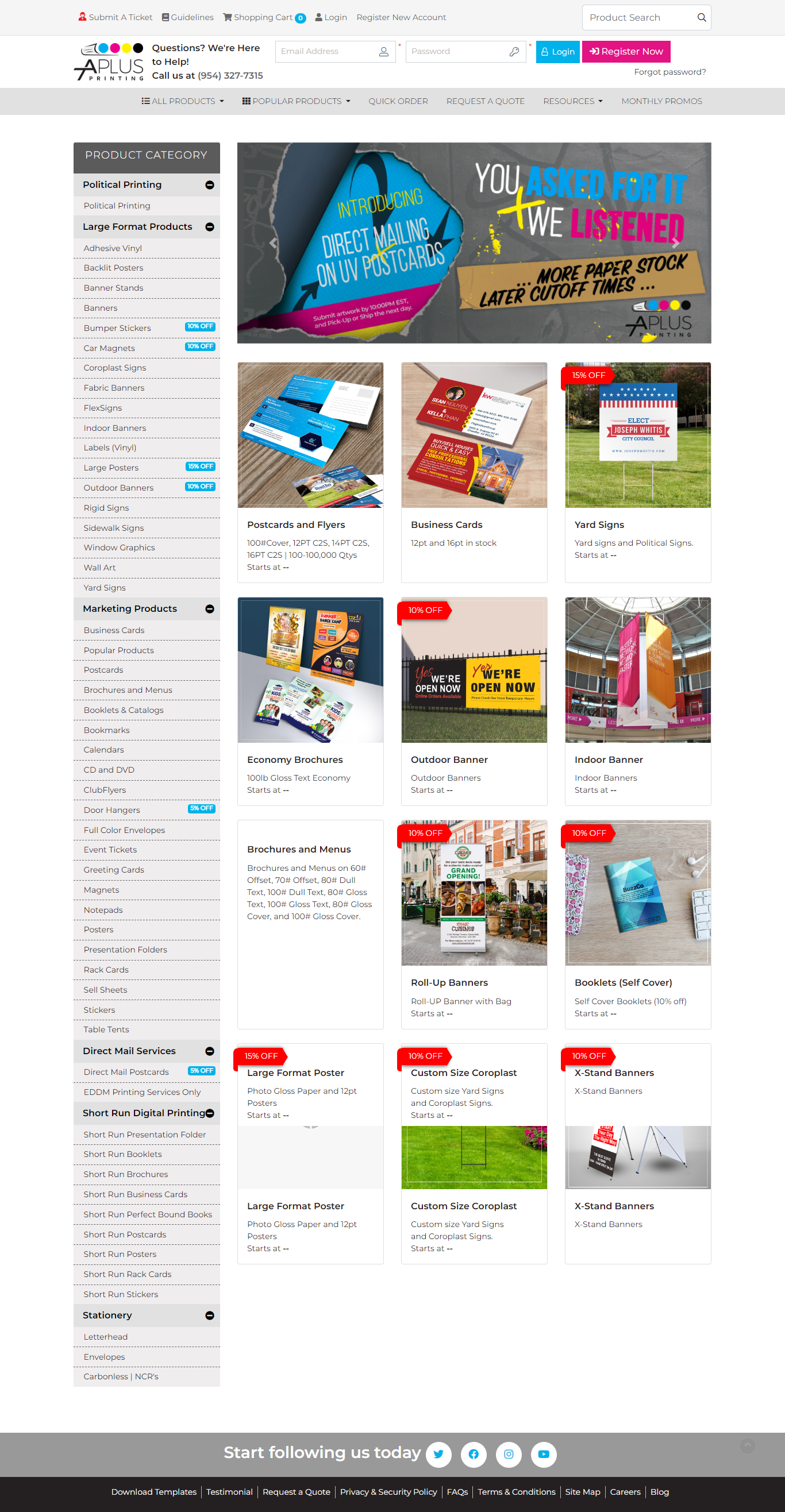 A Plus Printing Portfolio